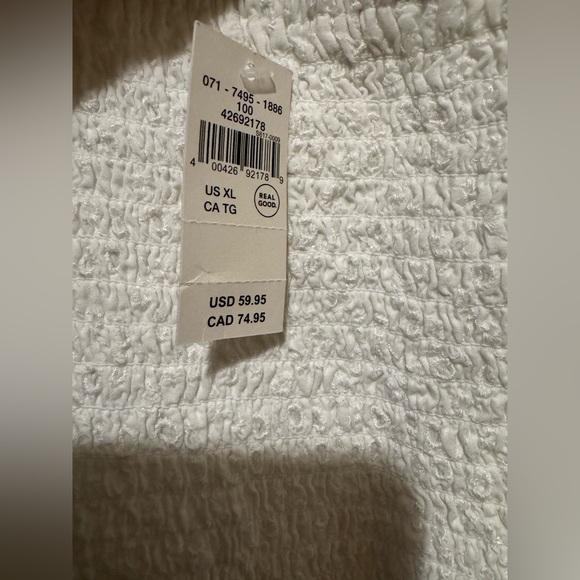 Aerie White eyelet Mini Dress - Picture 7 of 8